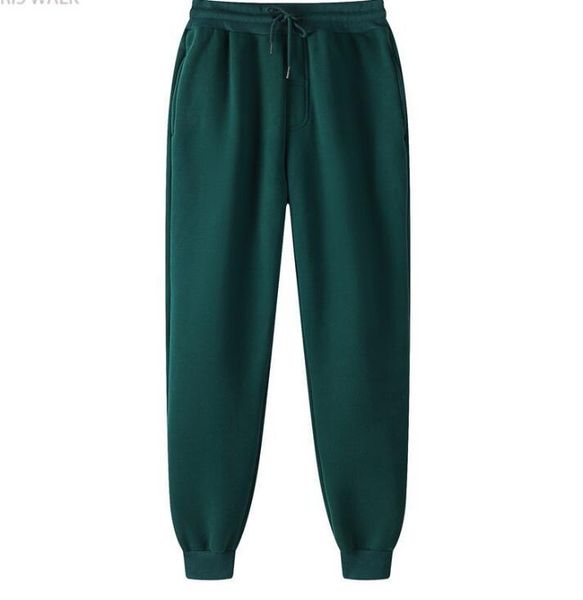 

men's pants 2021 spring cotton joggers men quality sport sweatpants running tracksuit mens, Black