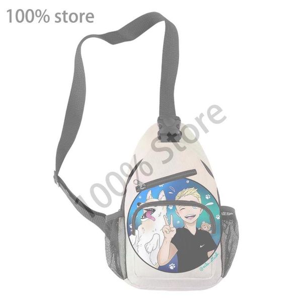 

cross body michou sports leisure men's and women's single shoulder bag waist