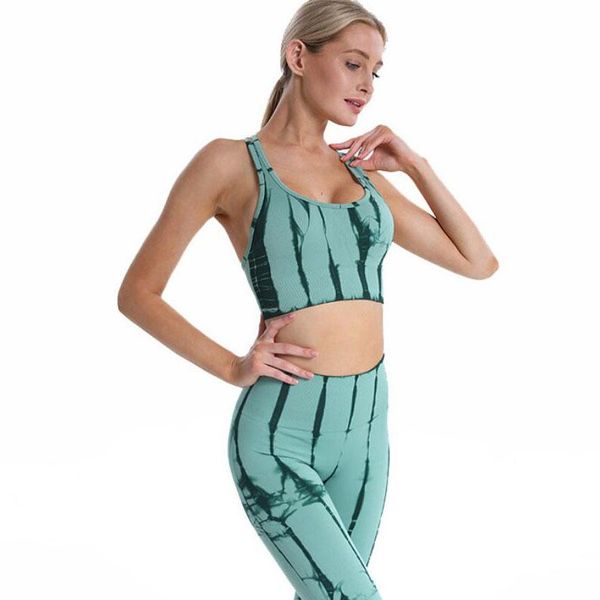 

yoga outfit women's medium support strappy back wireremovable cups longline sports bra