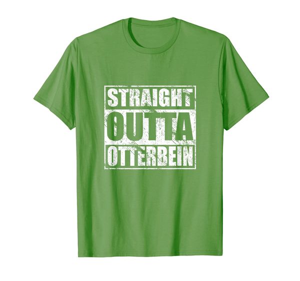 

straight outta otterbein t-shirt for otterbein heritage tee, White;black