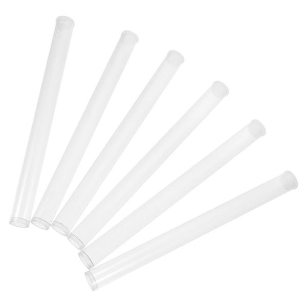 

fragrance lamps 6pcs transparent acrylic incense tubes sticks storage
