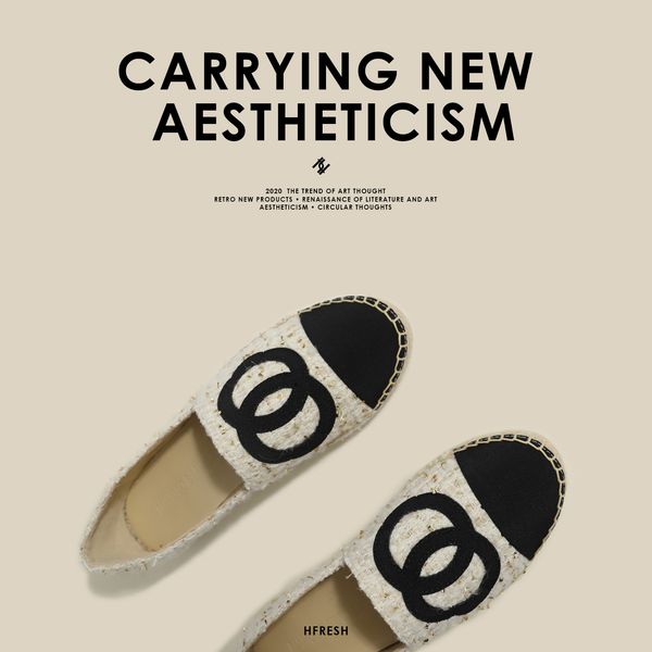 

straw fisherman shoes women 2021 new flat shoes, Black