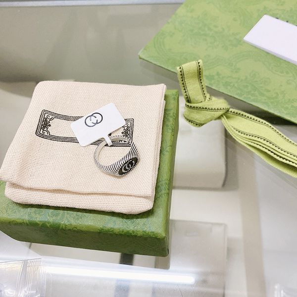 

design jewelry s925 silver twist as old oval couple ring