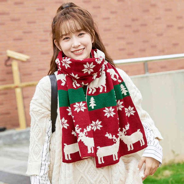

autumn and winter knitting warm and versatile shawl lovers men and women soft girls student soft girls gift scarf, Blue;gray