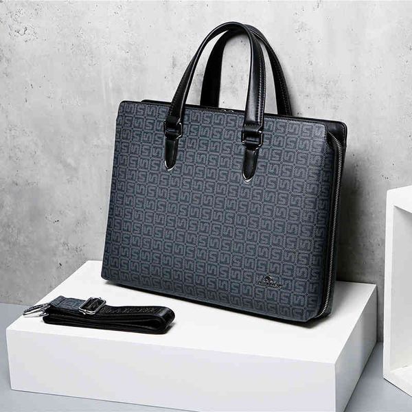 

2021 men's business portable single shoulder messenger bag large capacity pvc fashionable simple multifunctional computer bag