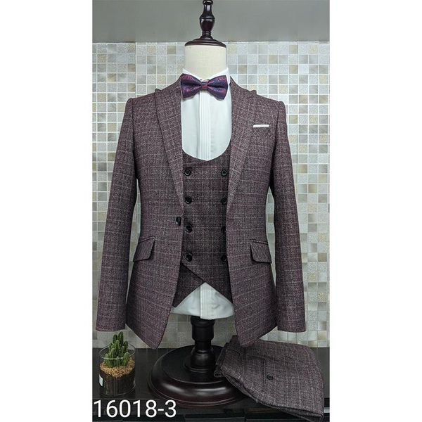 

men's suits & blazers 2021 enghland style men suit hight quality groom wedding singer party desing 3piece gentlemen costume, White;black