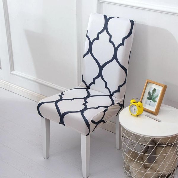 

chair covers spandex cover stretch home dining elastic floral print multifunctional cloth universal size