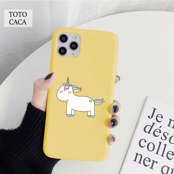 

pastel unicorn soft phone case for iphone 11 pro max x xs xr 6s 7 8 plus cute cover fpr iphone se 2020 coque