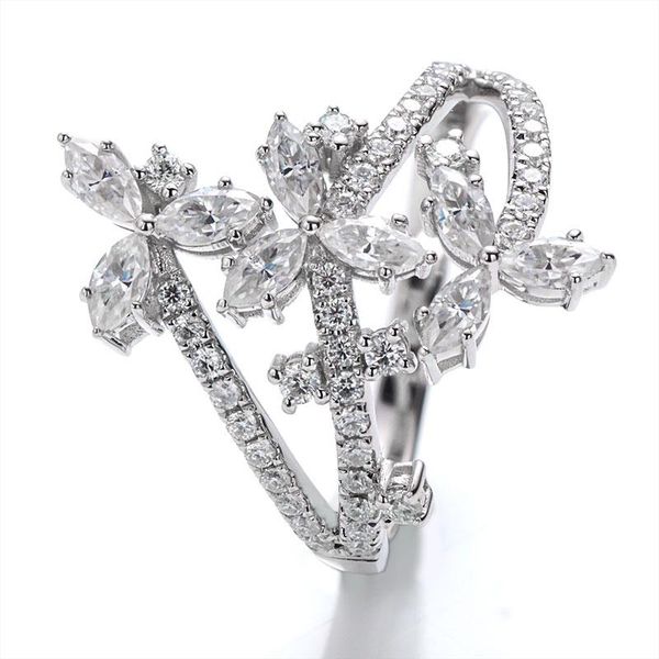 

other 925 sterling silver chram ring jewelry women jewelri custom classic professional moissanite factory supplier