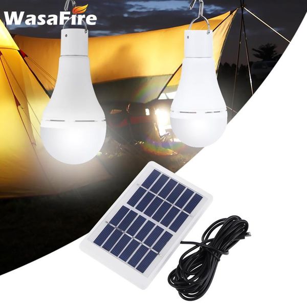 

7w/9w remote control camping light bulb dimmable portable emergency solar lanterns usb charging 2000mah outdoor lighting