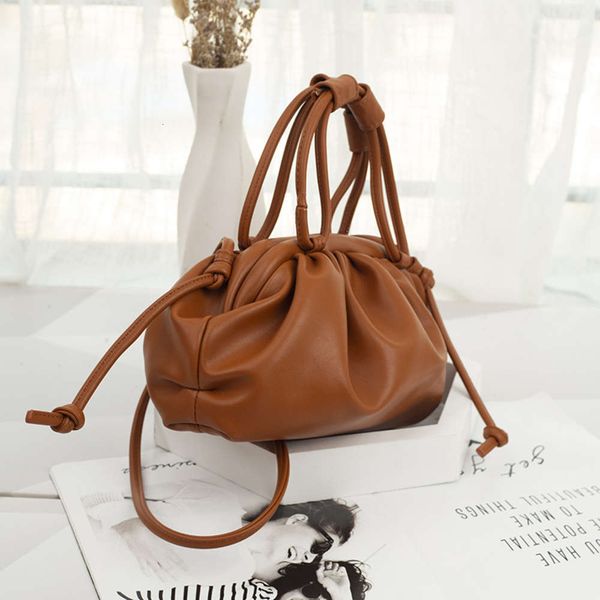

fashion 2021 new fold one shoulder messenger women's small bag korean fashion soft handbag