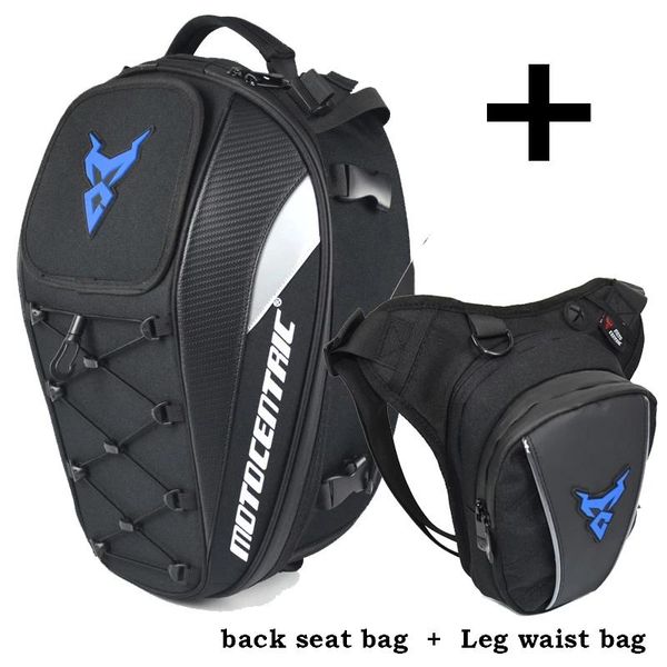 

backpack men's waterproof oxford waist bag drop leg belt hip fanny pack motorcycle tail rear seat multifunction