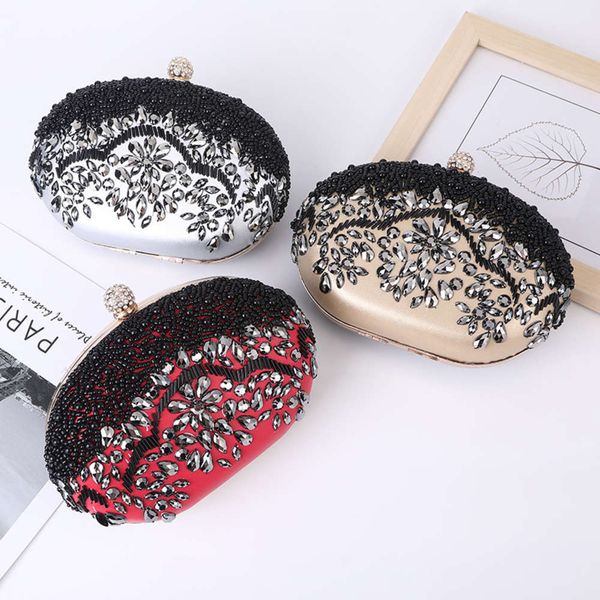 

new creative simple fashion evening elegant temperament lady messenger dinner xiuzhu bag girl