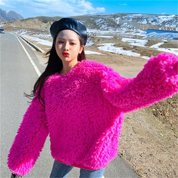 

2021 new high-end fashions women's fur coat c26 uwox, Black