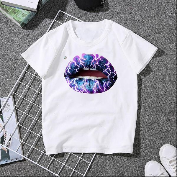 

graphic tees for women summer short sleeve print casual white t shirts plus size female tee streetwear women top