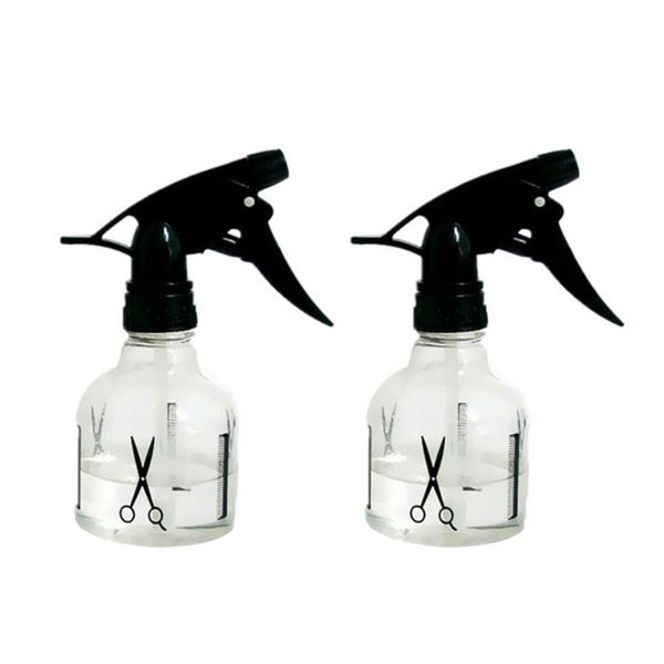 

2pcs transparent spray hair spray bottle plants water sprayer garden tool