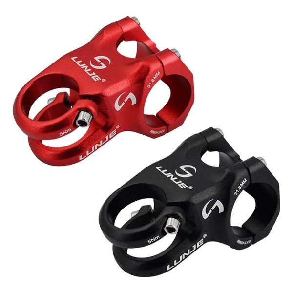 

bike handlebars &components ultralight mountain stem 45mm, 31.8mm, aluminum 31.8mm 28.6mm short handlebar riser for mtb dh