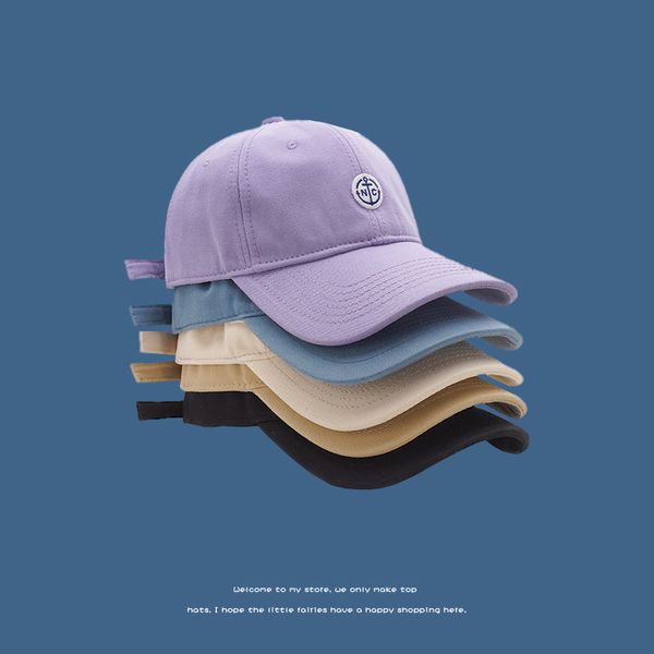 

cap men's women's leisure in spring and summer, Black;white