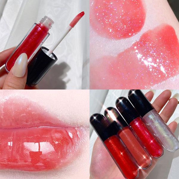 

lip gloss shiny liquid lipstick shimmer moisturizer crystal jelly lips plumper oil long lasting makeup