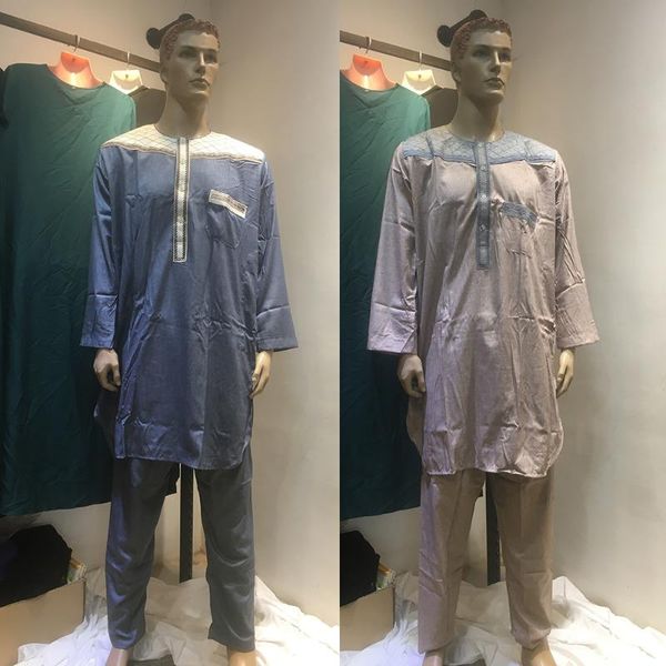 

ethnic clothing fashion cotton pakistan suit islam musulaman vetement islamique homeme arican saudi arabia muslim djellaba jubba robe, Red