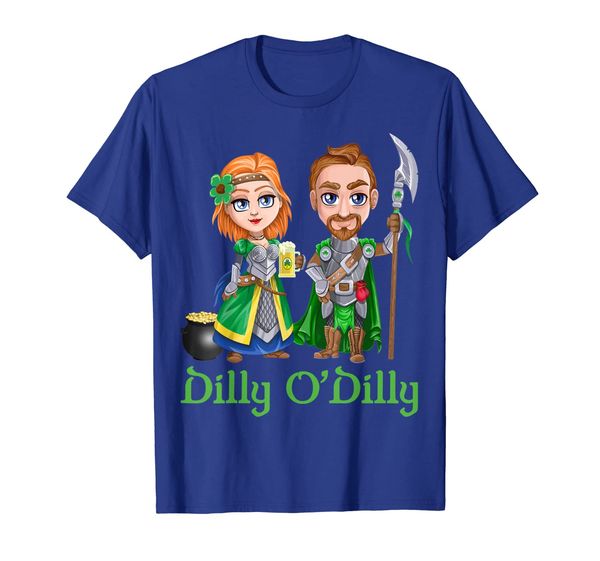 

st. patricks day shirt dilly o'dilly funny irish t gift, White;black