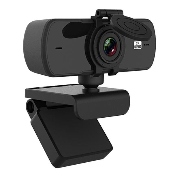 

with microphone cam for mac lapcomputer webcam 2k full hd web camera