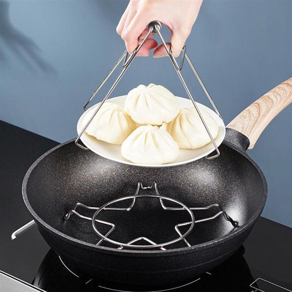 

2pcs gas stove racks stainless steel pot brackets milk pot racks kitchen gadgets