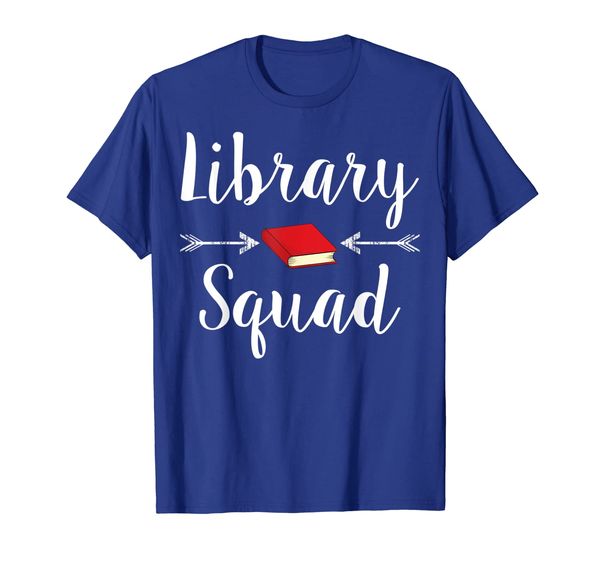 

library squad teacher book lovers librarian funny tshirts, White;black