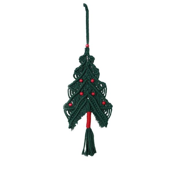 

tapestries macrame christmas tree wall hanging tapestry handwoven boho decoration bohemian decor for living room kids baby gift