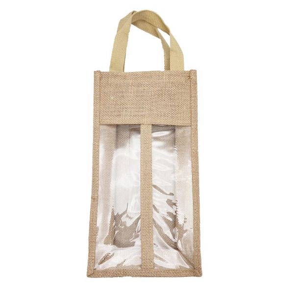 

gift wrap 1pc linen bottle storage bag wrapping pouch holder