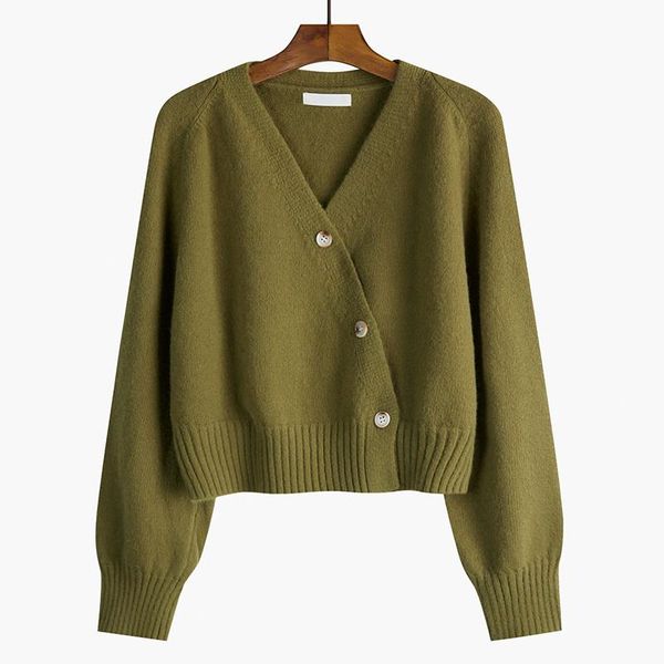 

women's jackets cmaz 2021 autumn winter thick coats for women collar cardigan coat outer wear short and, Black;brown