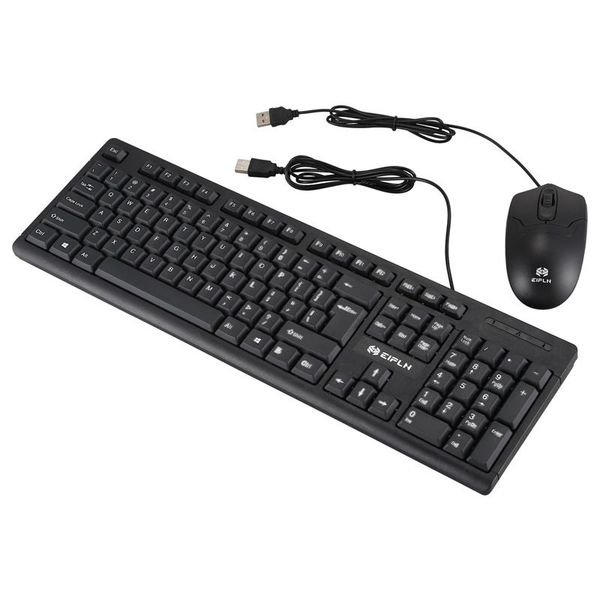 

eipln e80 wired usb keyboard and mouse set desklapoffice business game keyboard and mouse combination
