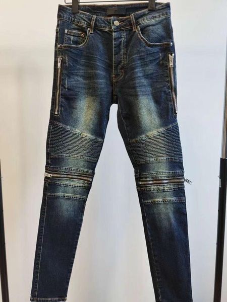 Jeans da uomo Z11609 Fashion 2021 Runway Luxury European Design Party Style Clothing