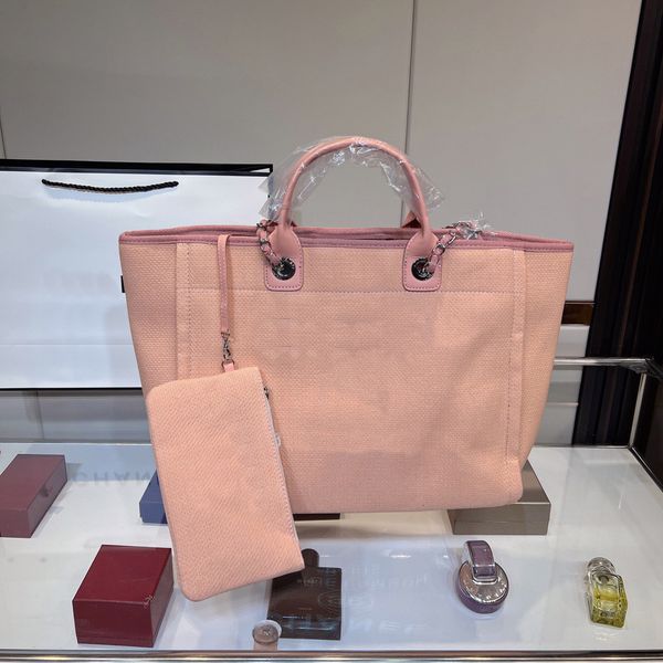 

women canvas totes beach bags with coin purse handbag shouder crossbody shopping bag luxurys designers messenger ladies travel handbags 36*3