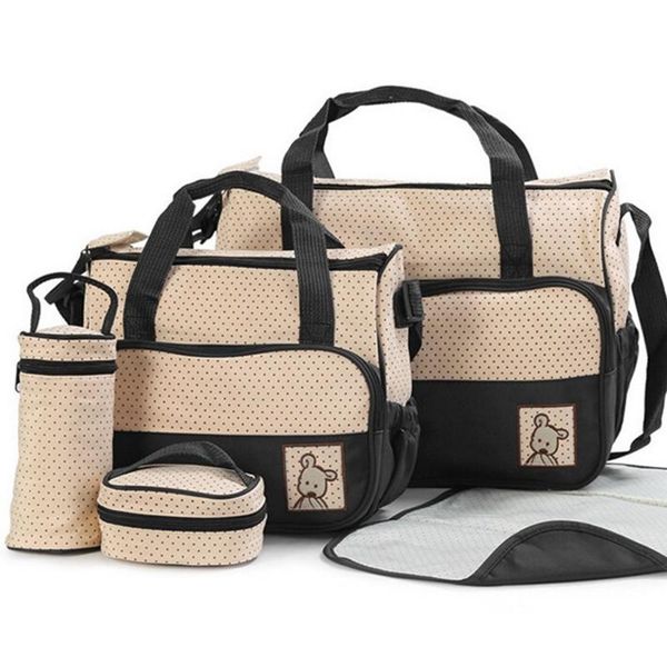 

diaper bags 5pcs/set baby bag waterproof pregnant mother multifunctional kid for mom