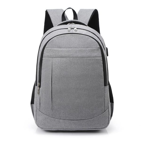 

backpack nylon soild color man large capacity computer bags fashion casual school bag for multifunction
