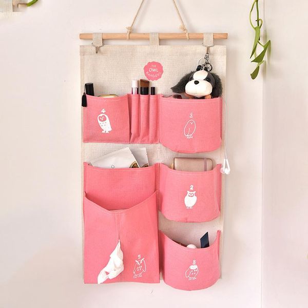 

storage bags box cotton and fabric linen tissue bag hanging waterproof paper towel door