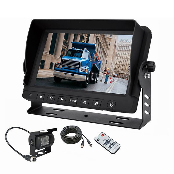 

car security system 9-inch truck hd ahd reversing rear view systems