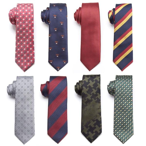 

bow ties men's skinny tie wedding necktie for men gift business 6cm man fashion clothing shirt accessories, Black;gray