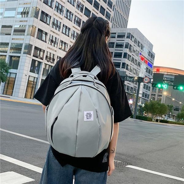 

backpack bag girl 2021 online red schoolbag fashion male couple campus leisure trend personality street
