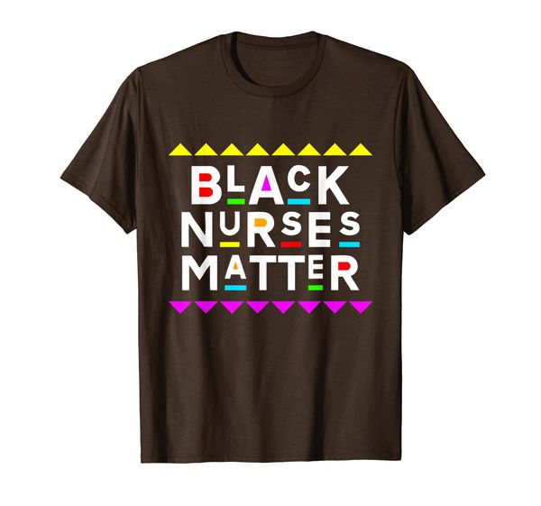 

black nurses matter shirt 90s style, White;black