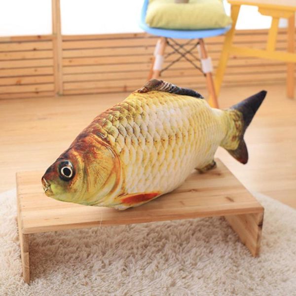 

cat toys 8inches simulation fish plush toy stuffed play chewing scratch catch