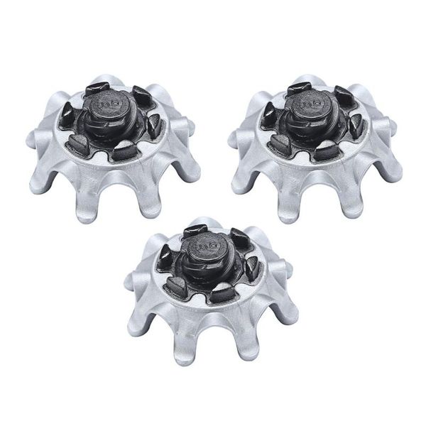 

11pcs golf shoe spikes fast spiral golf shoe nails replacement screw studs sports anti slip training aids