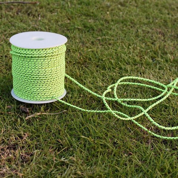 

50m 2.5mm outdoor camping high reflective tent rope paracord rope cuerda escalada mil rescue tied safety parachute traction