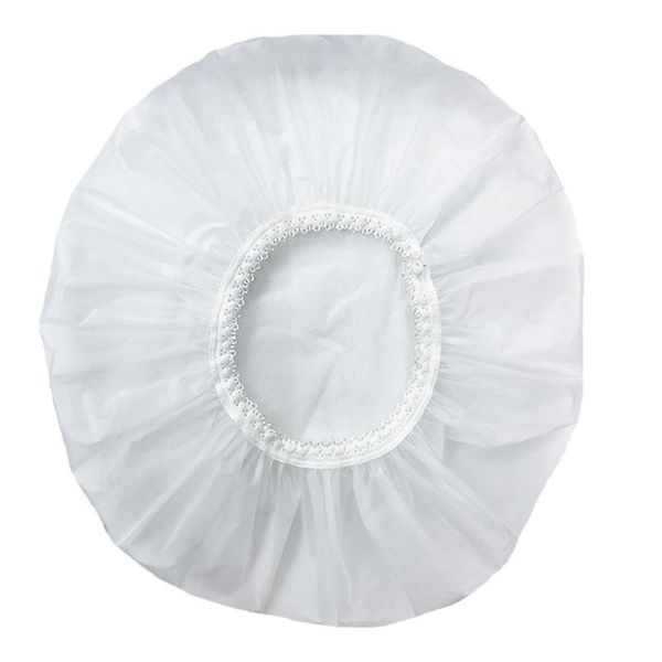 

1pcs household waterproof shower cap, swimming el elastic cap hair set caps