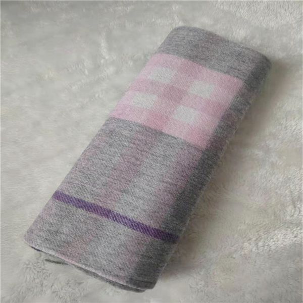 

scarf for women and man plaid 100%cashmere scarfs warm long scarves 10 color size 180x30cm rt-520, Blue;gray