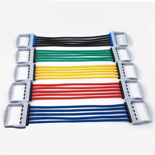 

resistance bands profession sports chest expander rubber rope elastic workout fitness yoga exercise unisex1