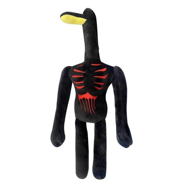 

new siren head plush toy rainbow doll traffic lights black cat