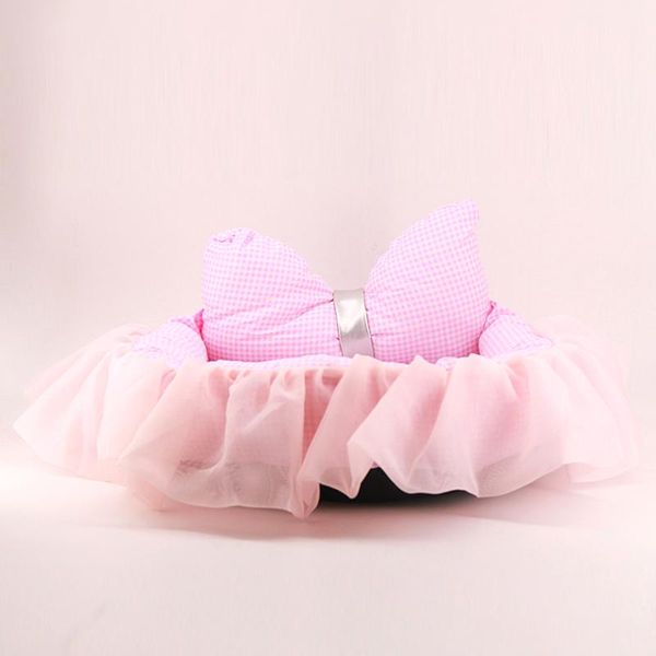 

cat beds & furniture pet dog lace princess cute cushion bed