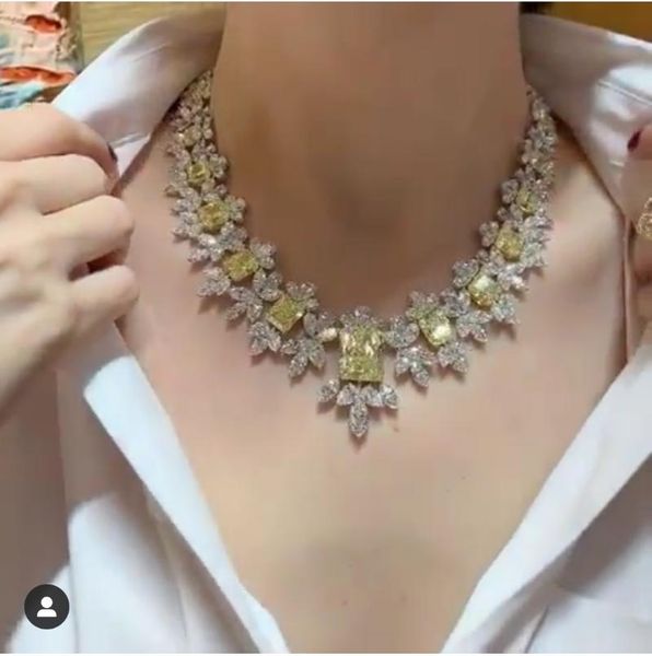 

earrings & necklace accking 2pcs bridal zirconia full jewelry sets for women party, luxury dubai nigeria cz crystal wedding, Silver